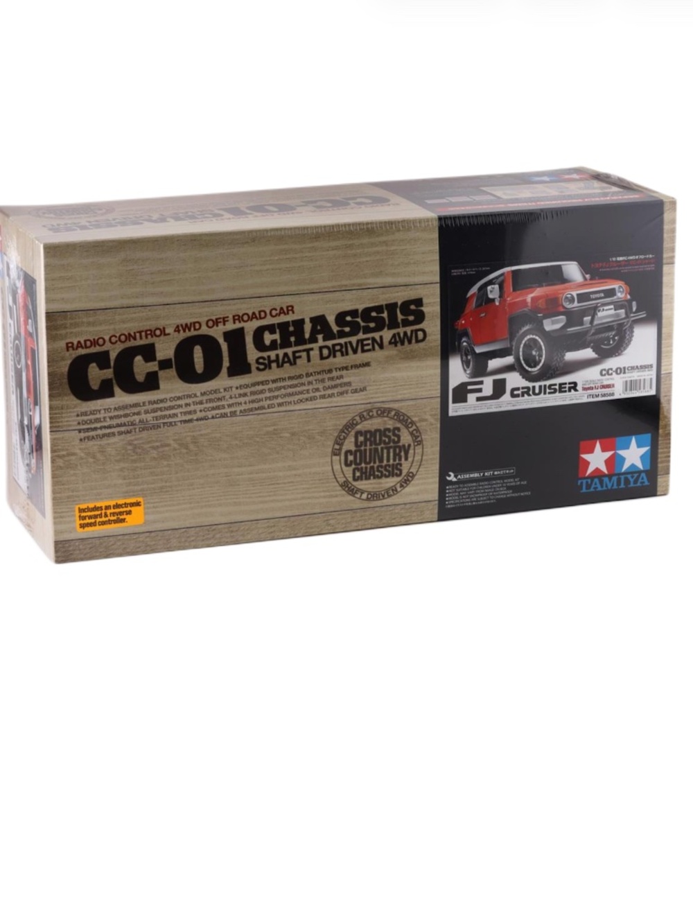 Tamiya 1/10 Electric RC Car Toyota FJ Cruiser CC-01 Chassis 4WD Scale Truck Kit